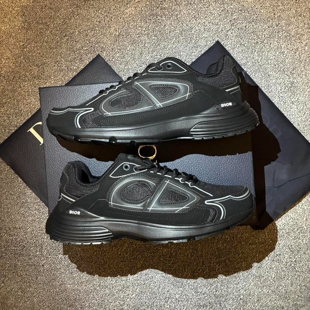 Black Dior B30 Sneakers
